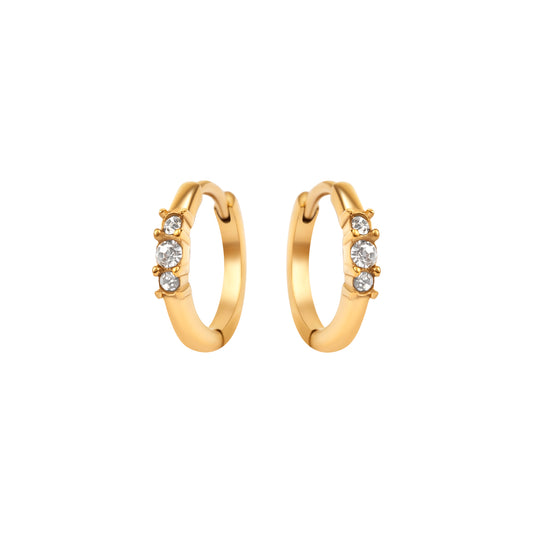 Dina Huggie Earrings