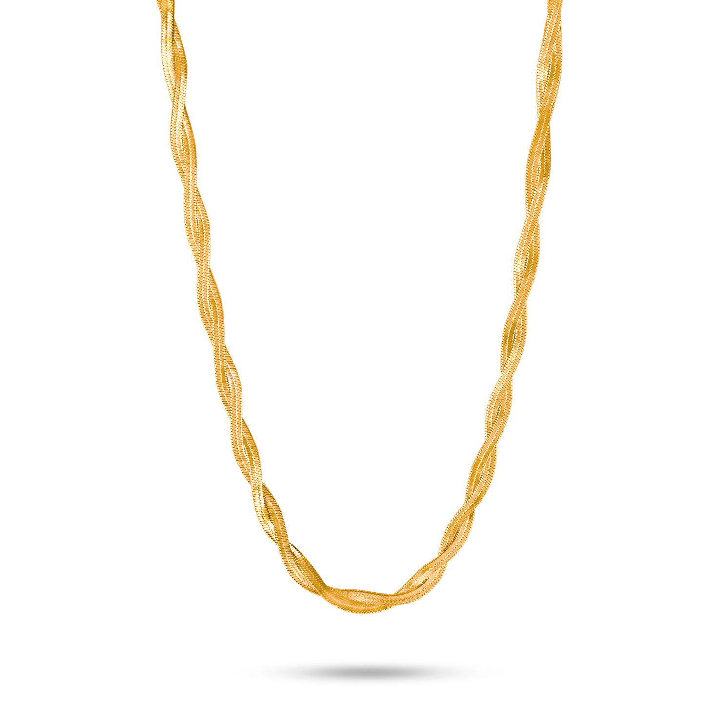 Twisted Herringbone Necklace