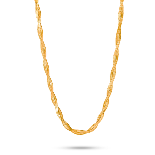 Twisted Herringbone Necklace