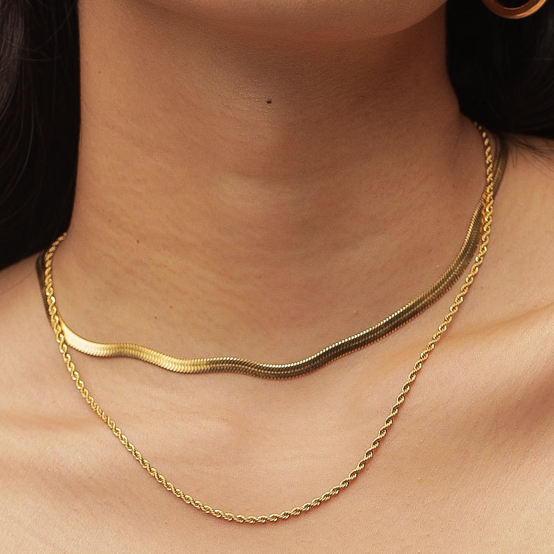 Herringbone Necklace