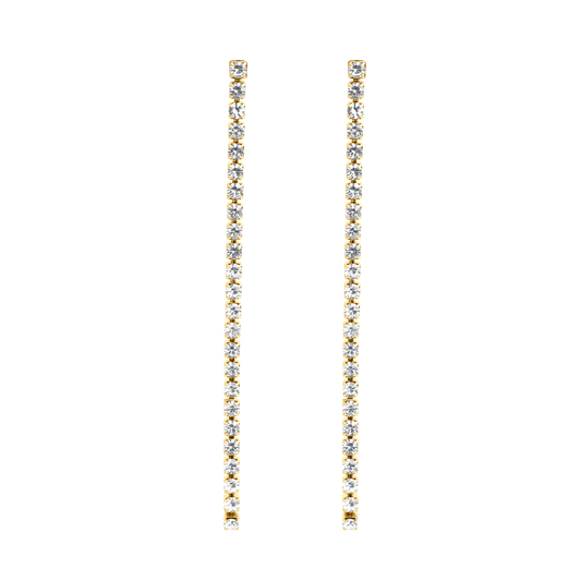 Tennis Drop Earrings